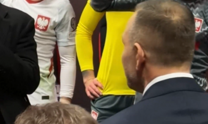 Prezydent Karol Nawrocki i RADOŚĆ w szatni po meczu z Albanią [VIDEO]